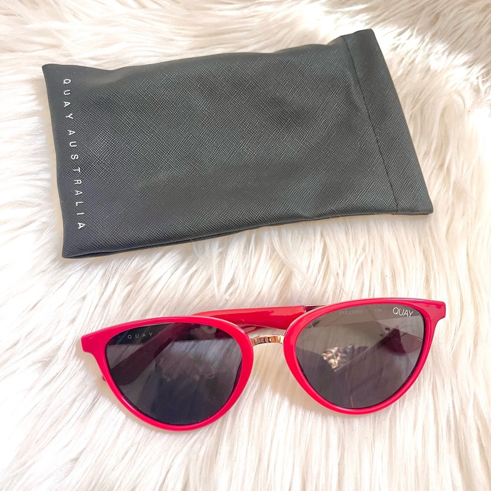 🆕 QUAY Rumors Red Sunnies